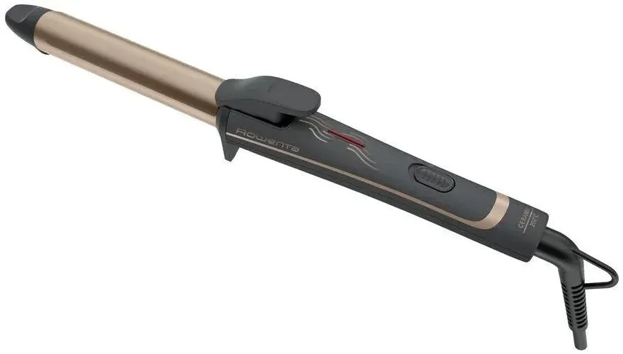 Щипцы Rowenta CF3227F0 43Вт серый/коричневый макс.темп.:200С покрытие:кератин-турмалиновое 1830008150 - фото 1