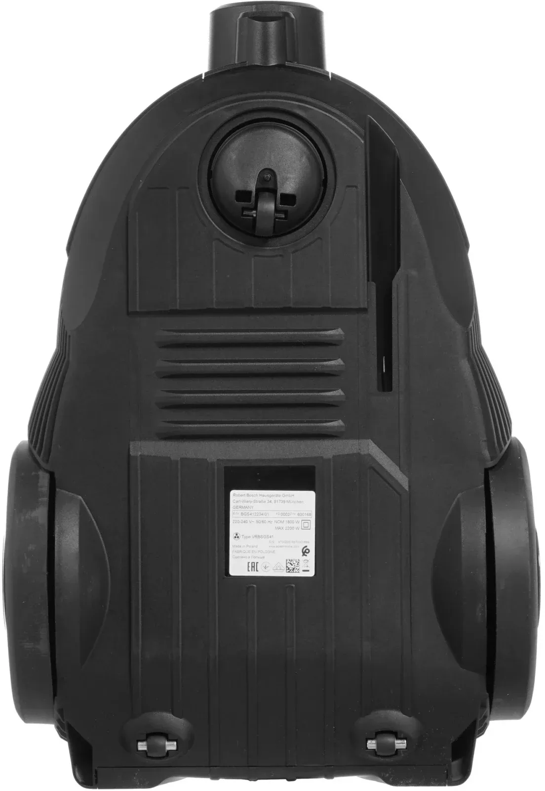 Пылесос Bosch BGS412234 2200Вт черный - фото 5