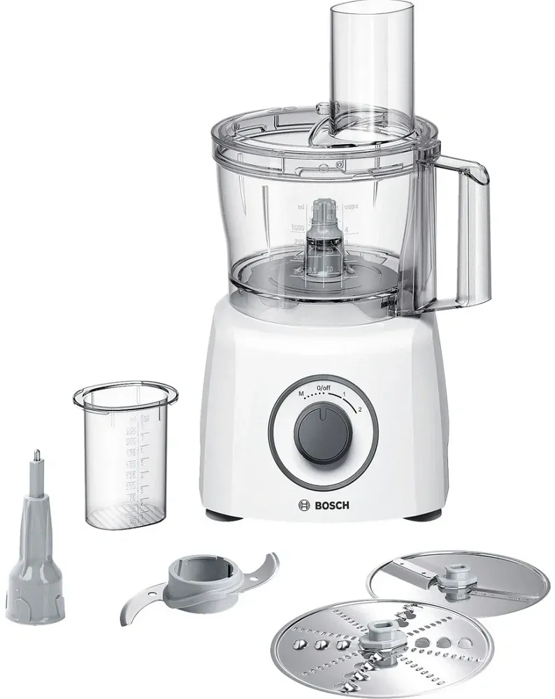 Кухонный комбайн Bosch MultiTalent 3 MCM3110W 800Вт белый - фото 1