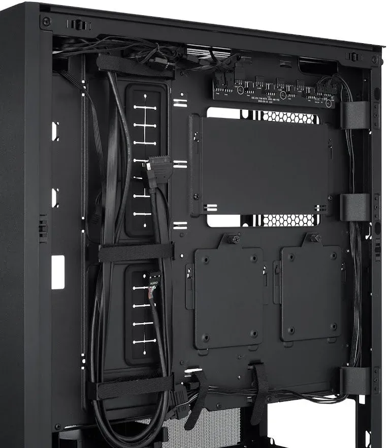 Корпус Lian-Li Lancool 216 черный без БП ATX 2x120mm 2x140mm 2xUSB3.0 audio bott PSU - фото 2