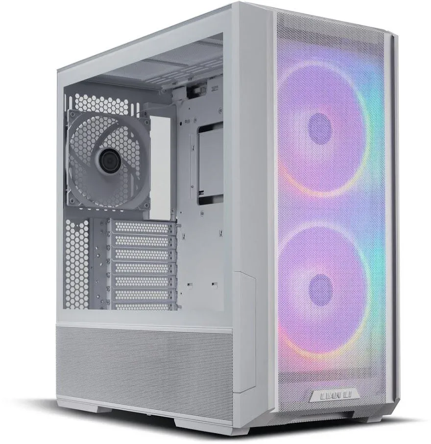 Корпус Lian-Li Lancool 216 белый без БП ATX 2x120mm 2x140mm 2xUSB3.0 audio bott PSU - фото 6