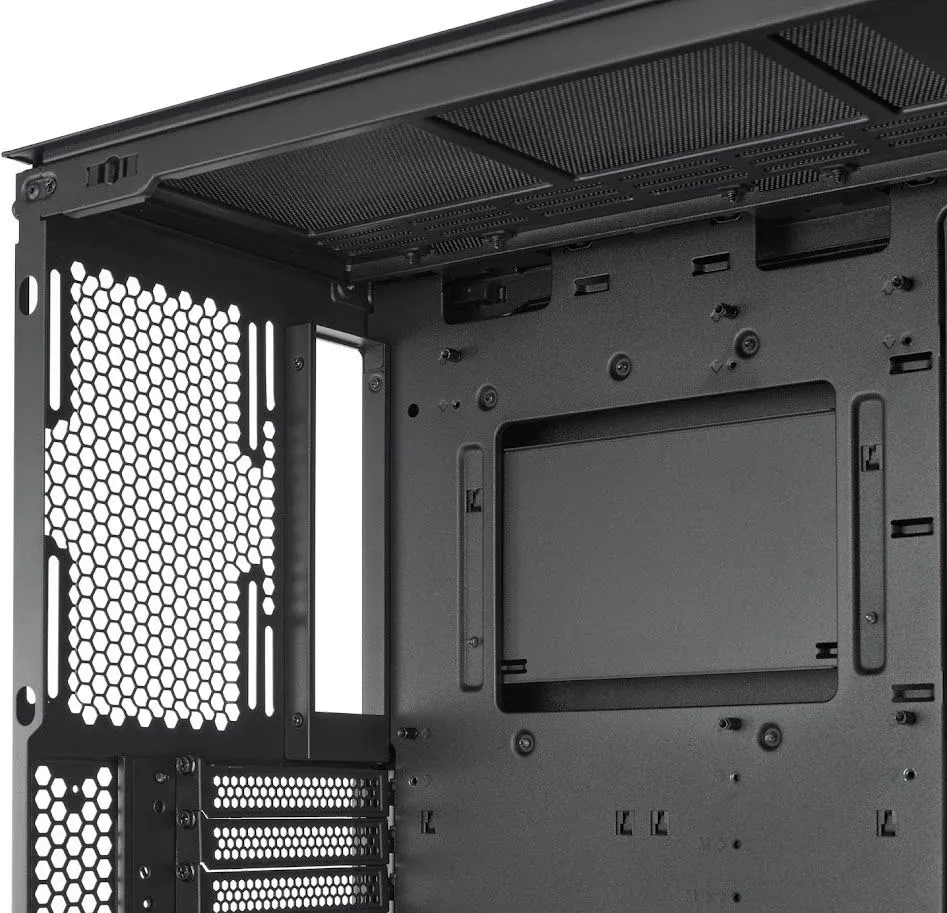 Корпус Lian-Li Lancool 216 без RGB черный без БП ATX 2x120mm 2x140mm 2xUSB3.0 audio bott PSU - фото 2