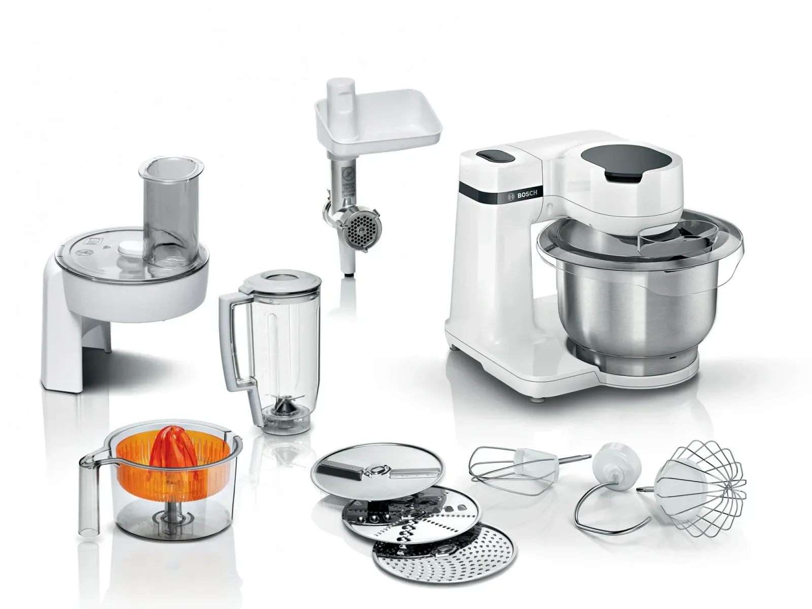 Кухонные машины BOSCH MUMS2EW40 белый - фото 1