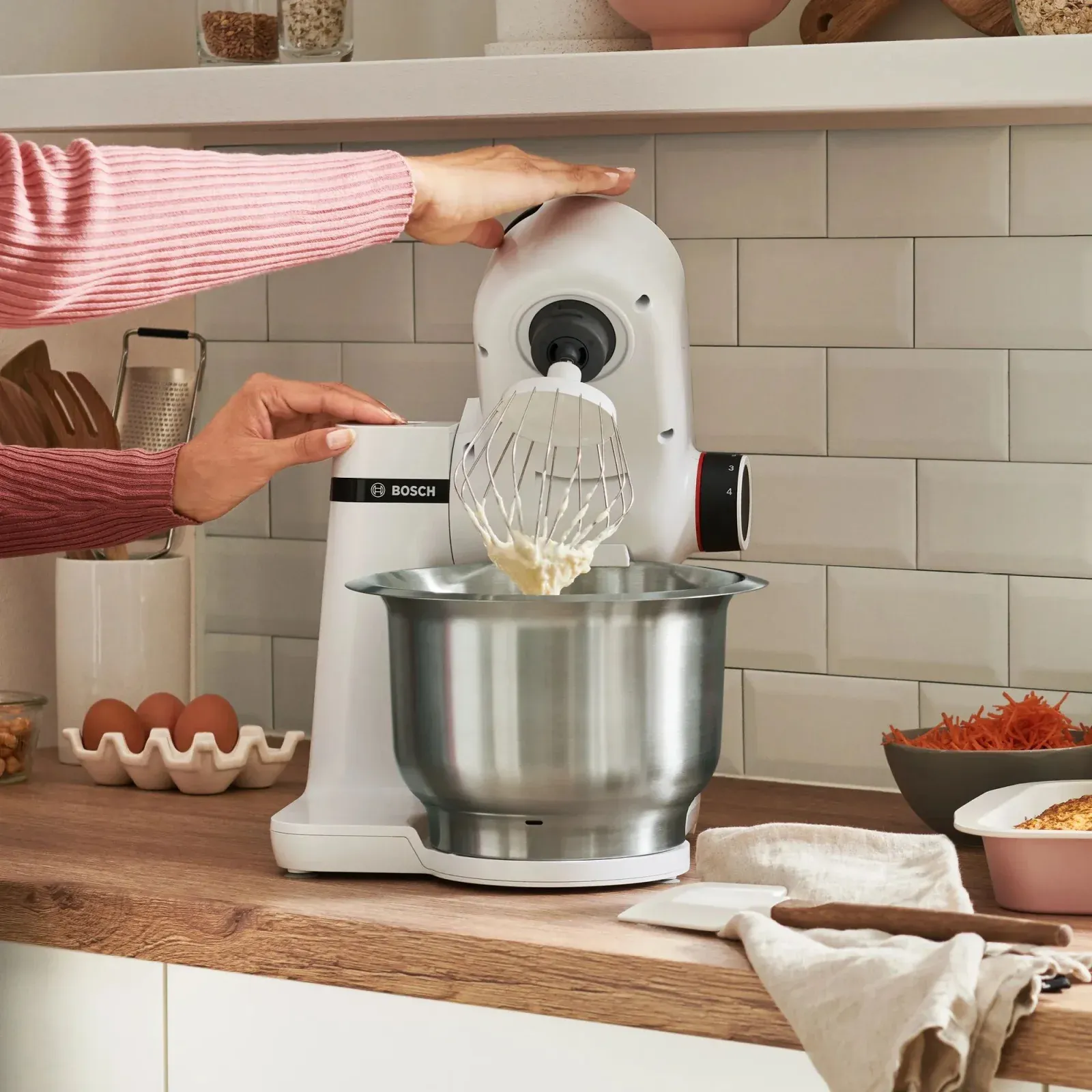 Кухонные машины BOSCH MUMS2EW40 белый - фото 4
