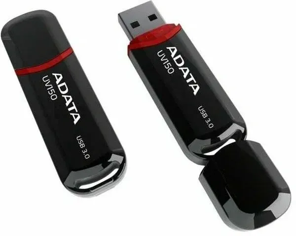 Флеш Диск A-Data 512GB AUV150 AUV150-512G-RBK USB3.0 черный, 512 ГБ - фото 2