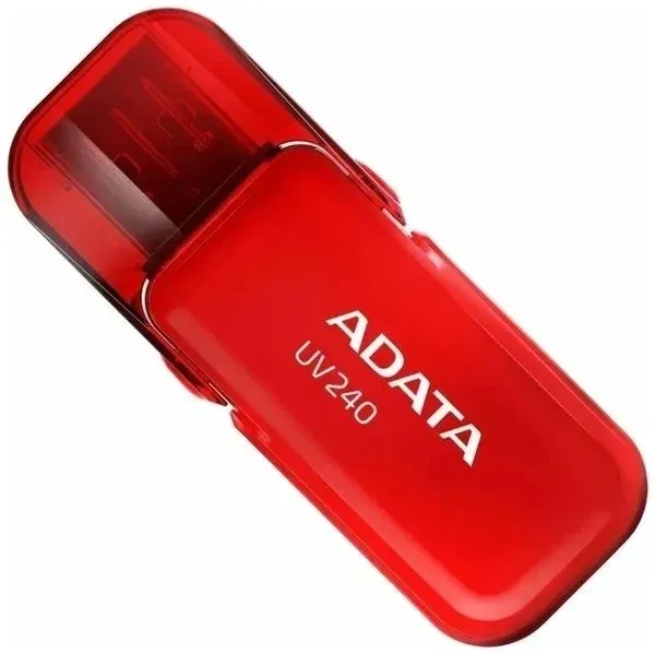 Флеш Диск A-Data 64GB UV240 AUV240-64G-RRD USB2.0 красный, 64 ГБ - фото 3