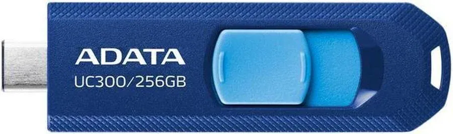 Флеш Диск A-Data 256GB Type-C UC300 ACHO-UC300-256G-RNB/BU USB3.2 синий/голубой, 256 ГБ - фото 4
