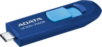 Флеш Диск A-Data 256GB Type-C UC300 ACHO-UC300-256G-RNB/BU USB3.2 синий/голубой, 256 ГБ - фото 7