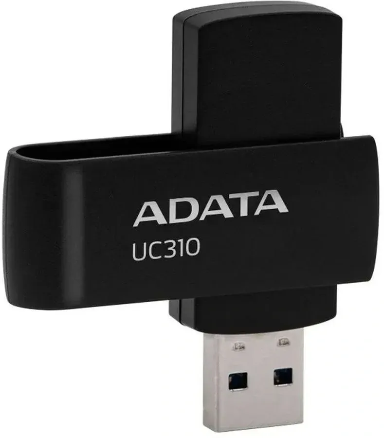 Флеш Диск A-Data 64GB UC310 UC310-64G-RBK USB3.2 черный, 64 ГБ - фото 3
