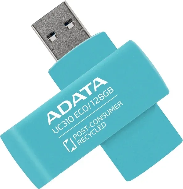 Флеш Диск A-Data 128GB UC310E UC310E-128G-RGN USB3.2 зеленый, 128 ГБ - фото 2