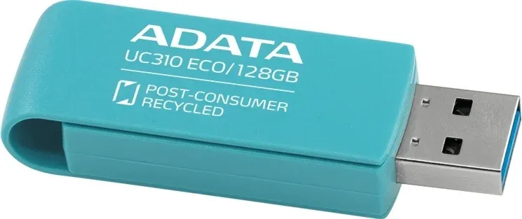 Флеш Диск A-Data 128GB UC310E UC310E-128G-RGN USB3.2 зеленый, 128 ГБ - фото 3