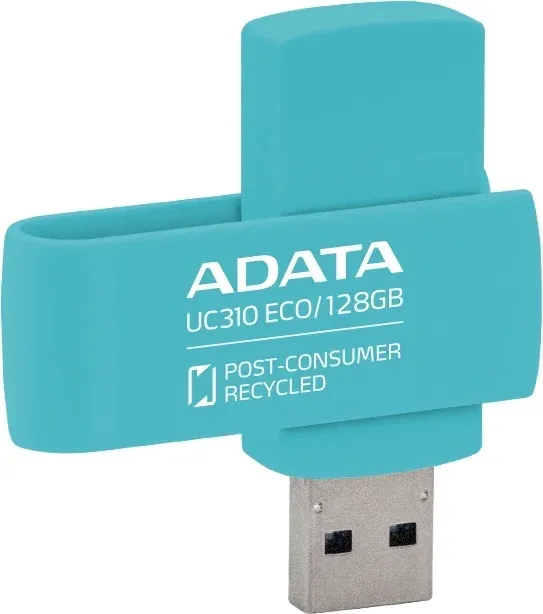 Флеш Диск A-Data 128GB UC310E UC310E-128G-RGN USB3.2 зеленый, 128 ГБ - фото 5
