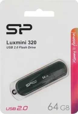 Флеш Диск Silicon Power 64GB LuxMini 320 SP064GBUF2320V1N USB2.0 зеленый, 64 ГБ - фото 6