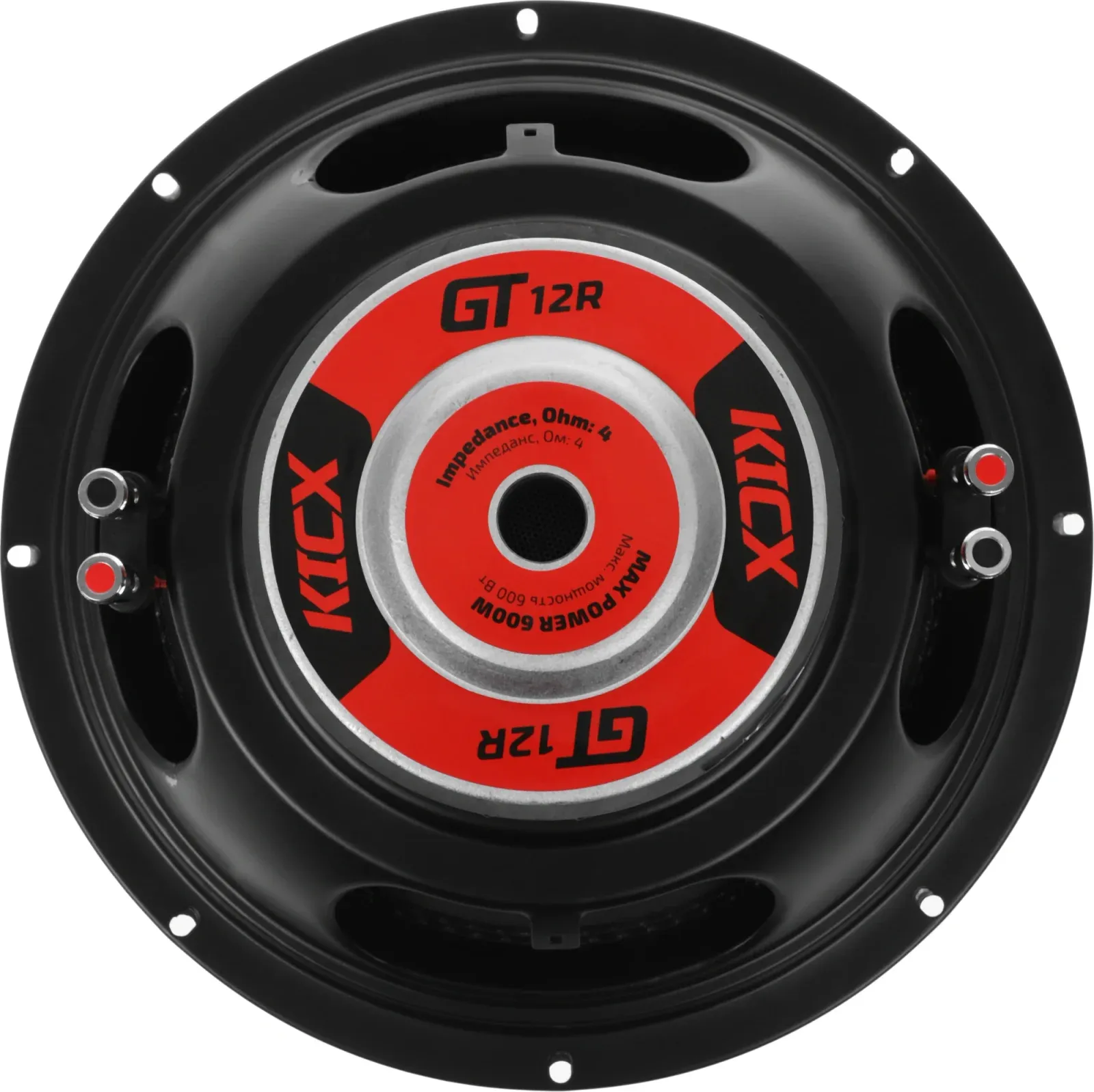 Сабвуфер автомобильный Kicx GT-12R 300Вт пассивный 30см/12 - фото 3