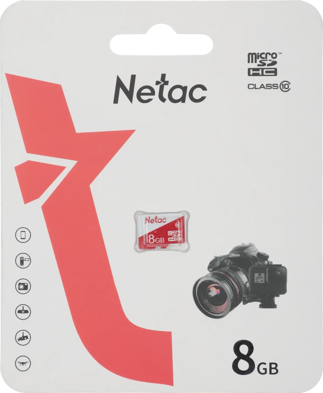 Flash Card NETAC NT02P500ECO-008G-S - фото 1