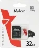 Флеш карта microSDHC 32GB Netac NT02P500ECO-032G-R P500 Eco + adapter - фото 8