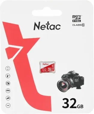 Флеш карта microSDHC 32GB Netac NT02P500ECO-032G-S P500 Eco w/o adapter - фото 2