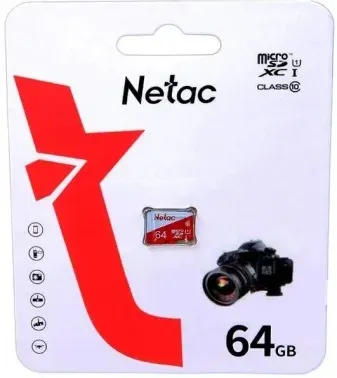 Флеш карта microSDXC 64GB Netac NT02P500ECO-064G-S P500 Eco w/o adapter - фото 5