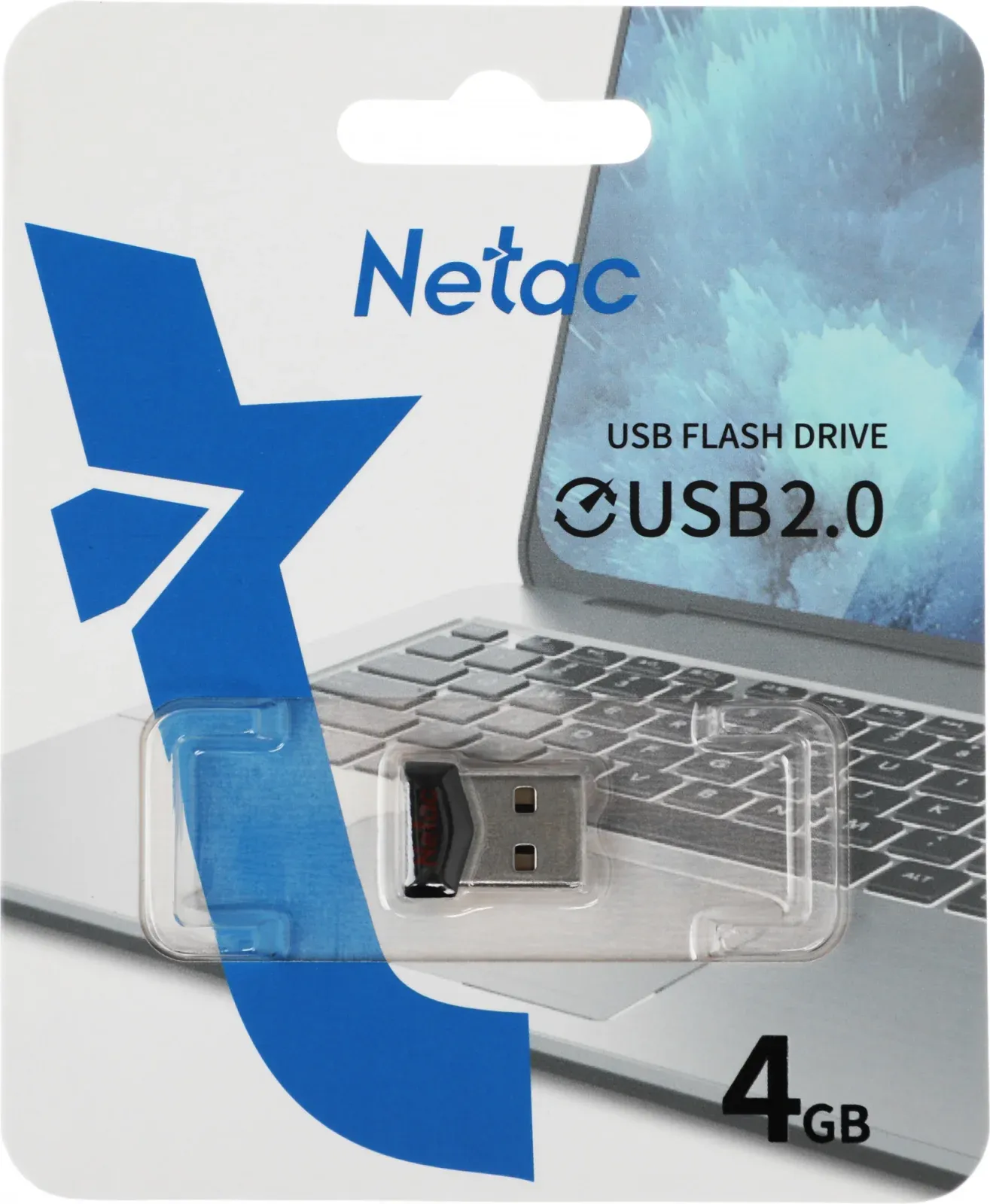 Флеш Диск Netac 4GB UM81 NT03UM81N-004G-20BK USB2.0 черный, 4 ГБ - фото 6