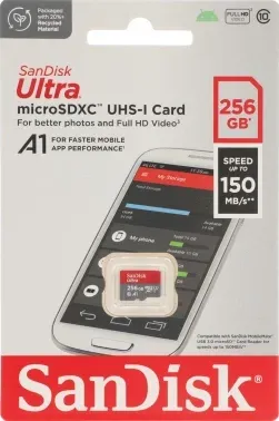 Флеш карта microSDXC 256GB Sandisk SDSQUAC-256G-GN6MN Ultra w/o adapter - фото 6