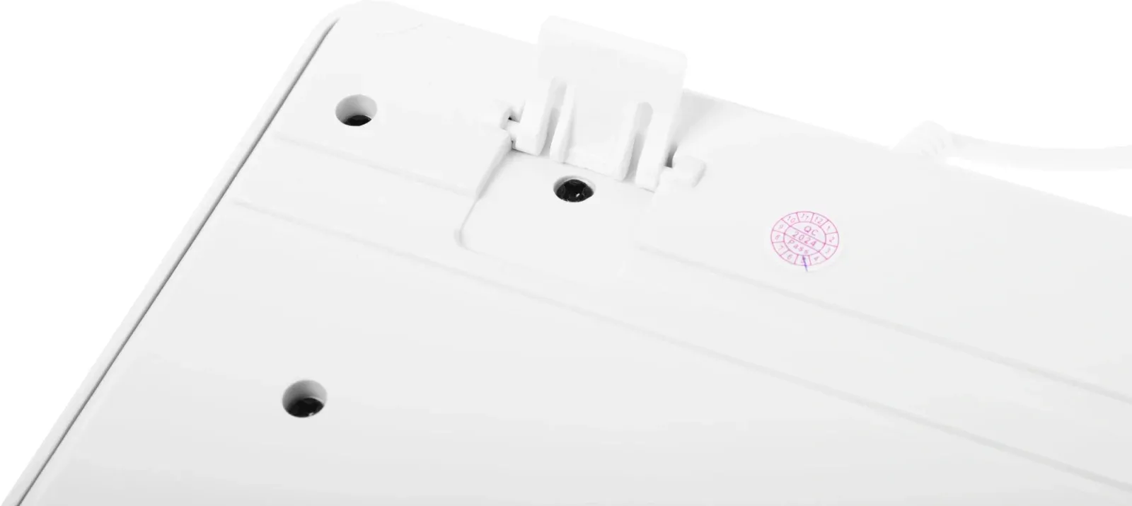 Клавиатура Defender HB-546 белый USB подставка для запястий 45547 кабель 1.8м - фото 7