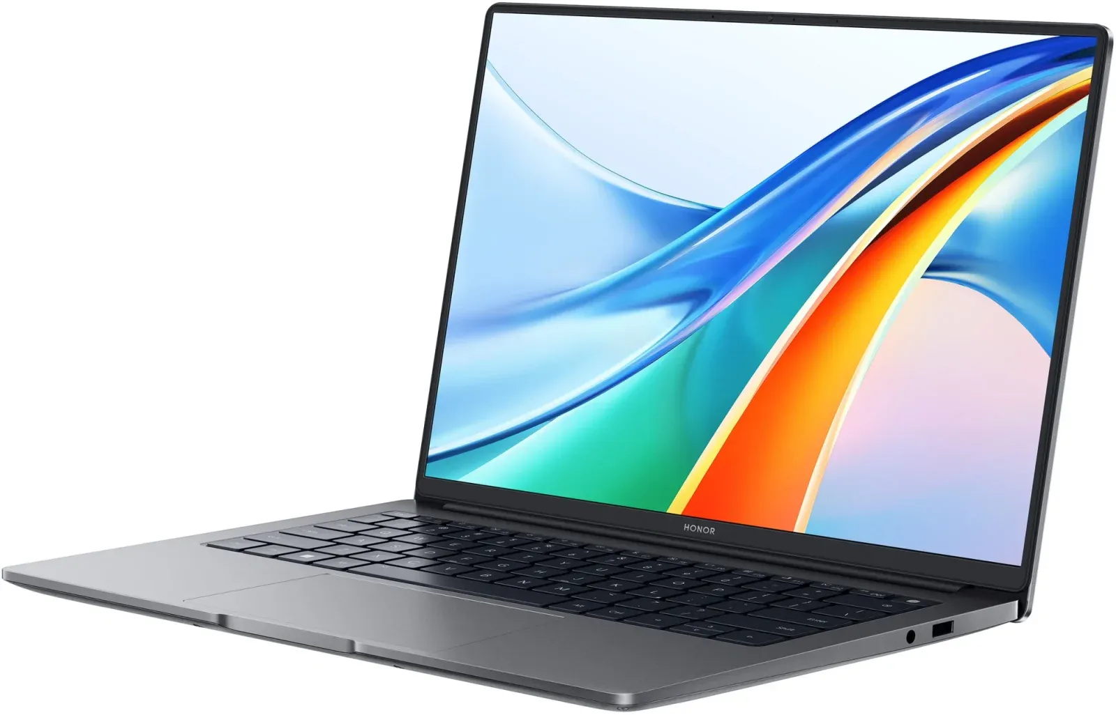 Ноутбук Honor MagicBook X14 Pro FRI-G58 Core i5 13420H 8Gb SSD512Gb Intel UHD Graphics 14 IPS FHD+ 1920x1200 Windows 11 Home grey WiFi BT Cam 5301AHQK - фото 4