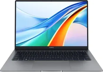 Ноутбук Honor MagicBook X14 Pro FRI-G58 Core i5 13420H 8Gb SSD512Gb Intel UHD Graphics 14 IPS FHD+ 1920x1200 Windows 11 Home grey WiFi BT Cam 5301AHQK - фото 7