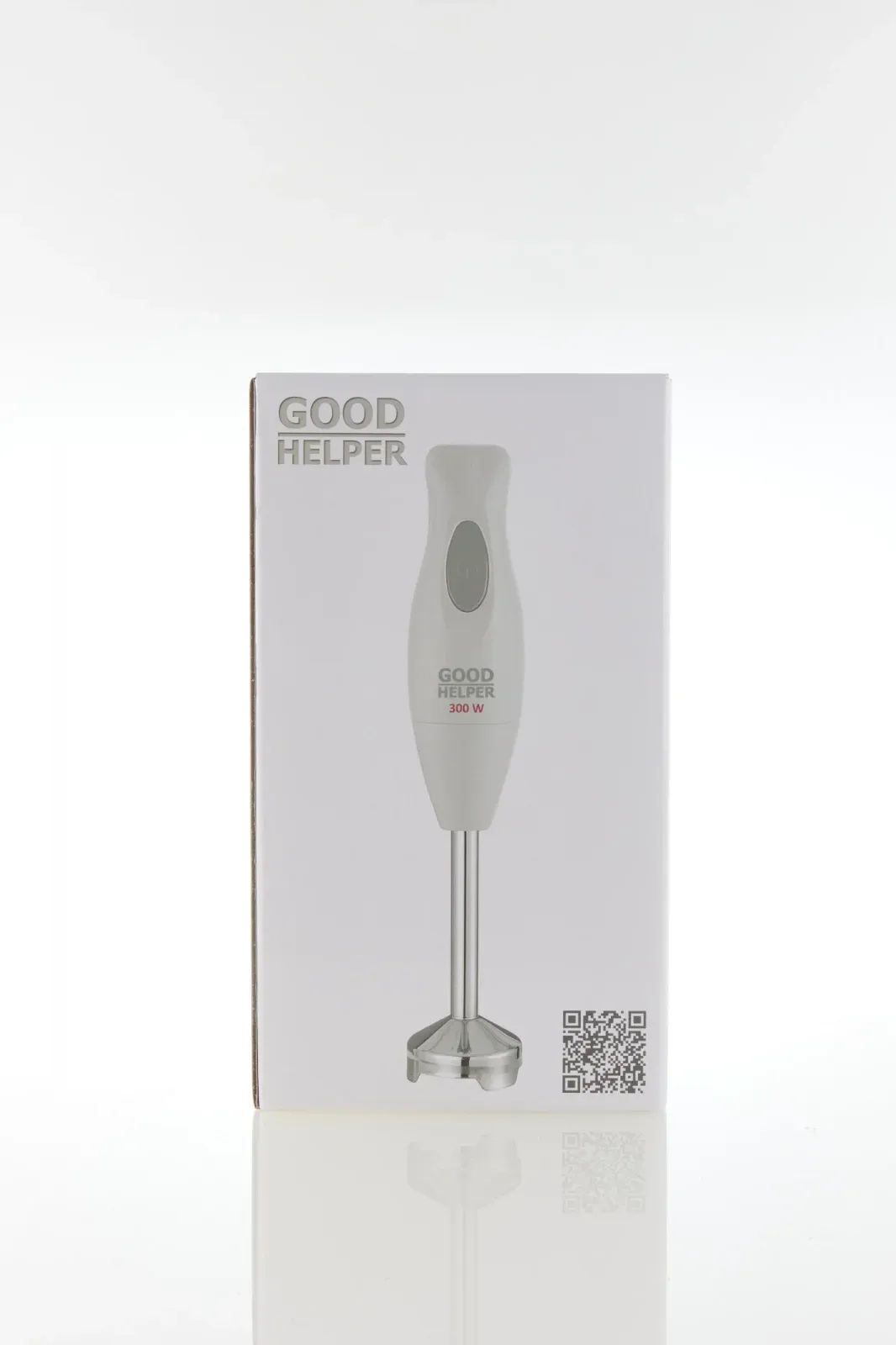 Блендер погружной GoodHelper HB-410 300Вт белый/зеленый - фото 5