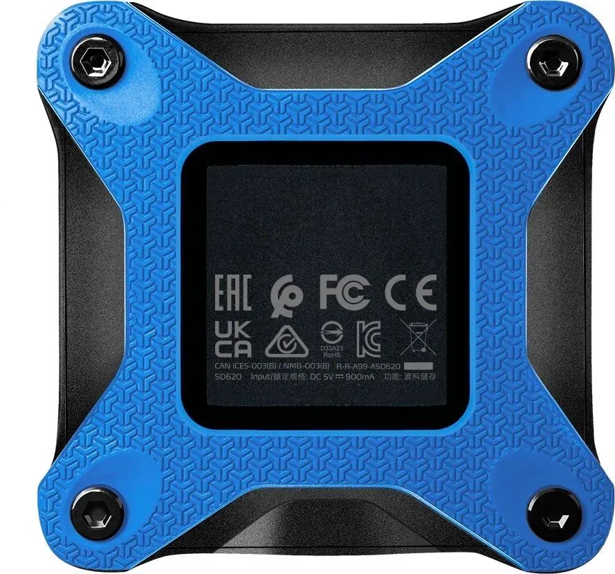 Накопитель SSD A-Data USB3.2 Gen2 1TB SD620-1TCBL SD620 2.5 синий - фото 5
