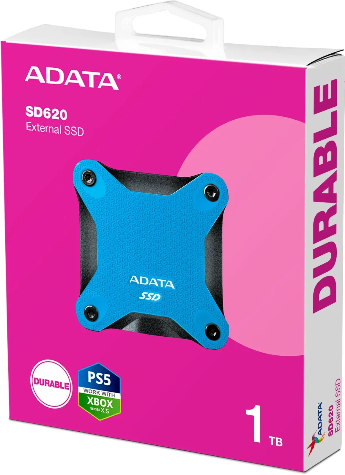 Накопитель SSD A-Data USB3.2 Gen2 1TB SD620-1TCBL SD620 2.5 синий - фото 6