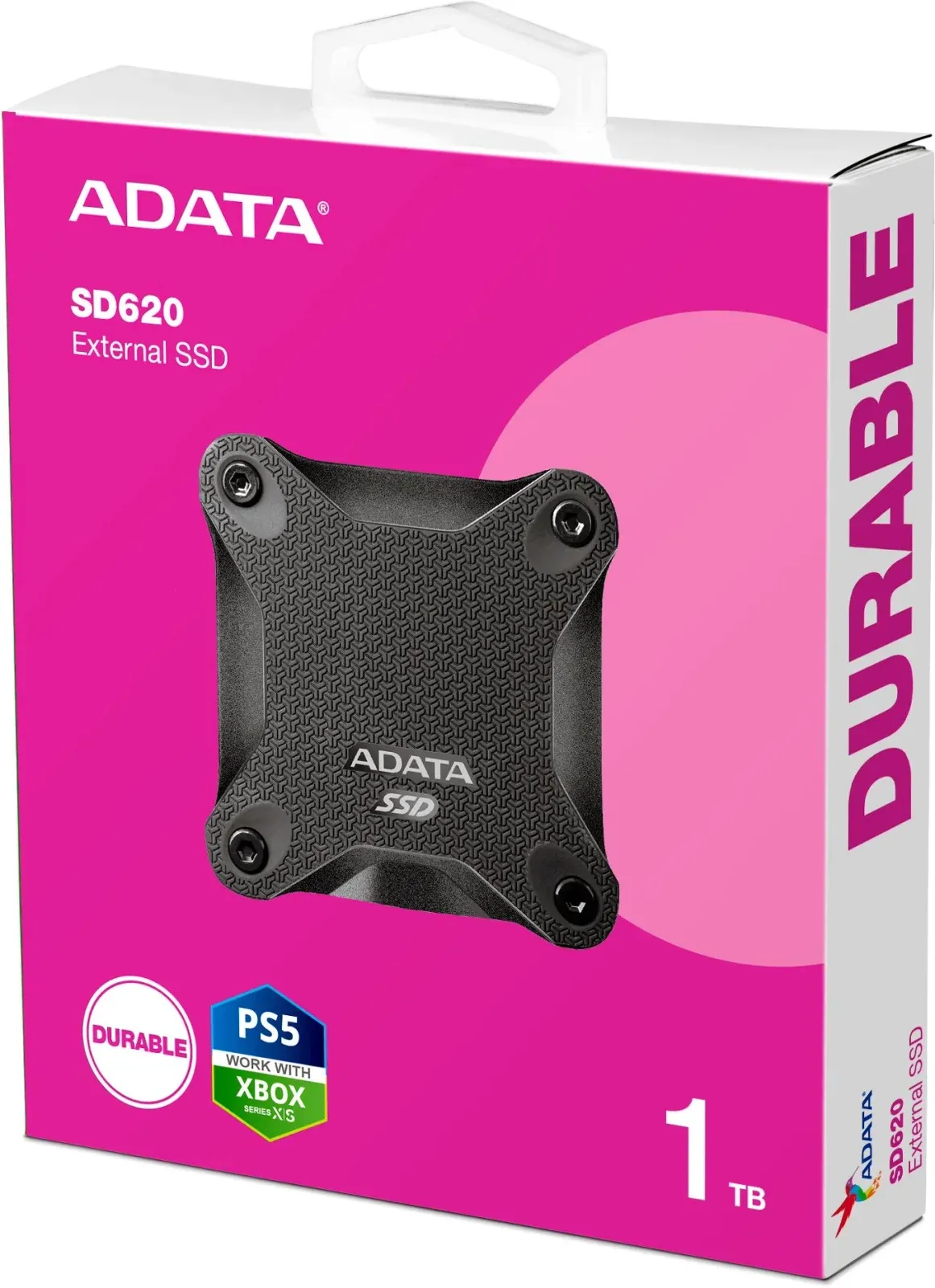 Накопитель SSD A-Data USB3.2 Gen2 1TB SD620-1TCBK SD620 2.5 черный - фото 6
