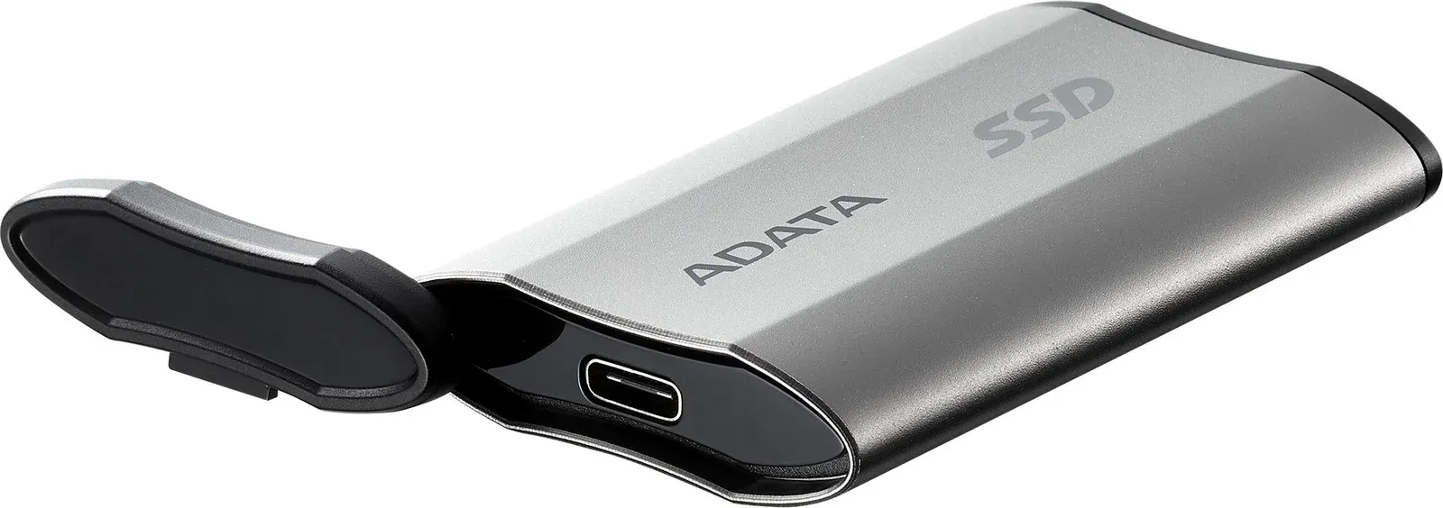 Накопитель SSD A-Data USB-C 1TB SD810-1000G-CSG SD810 1.8 серый - фото 5