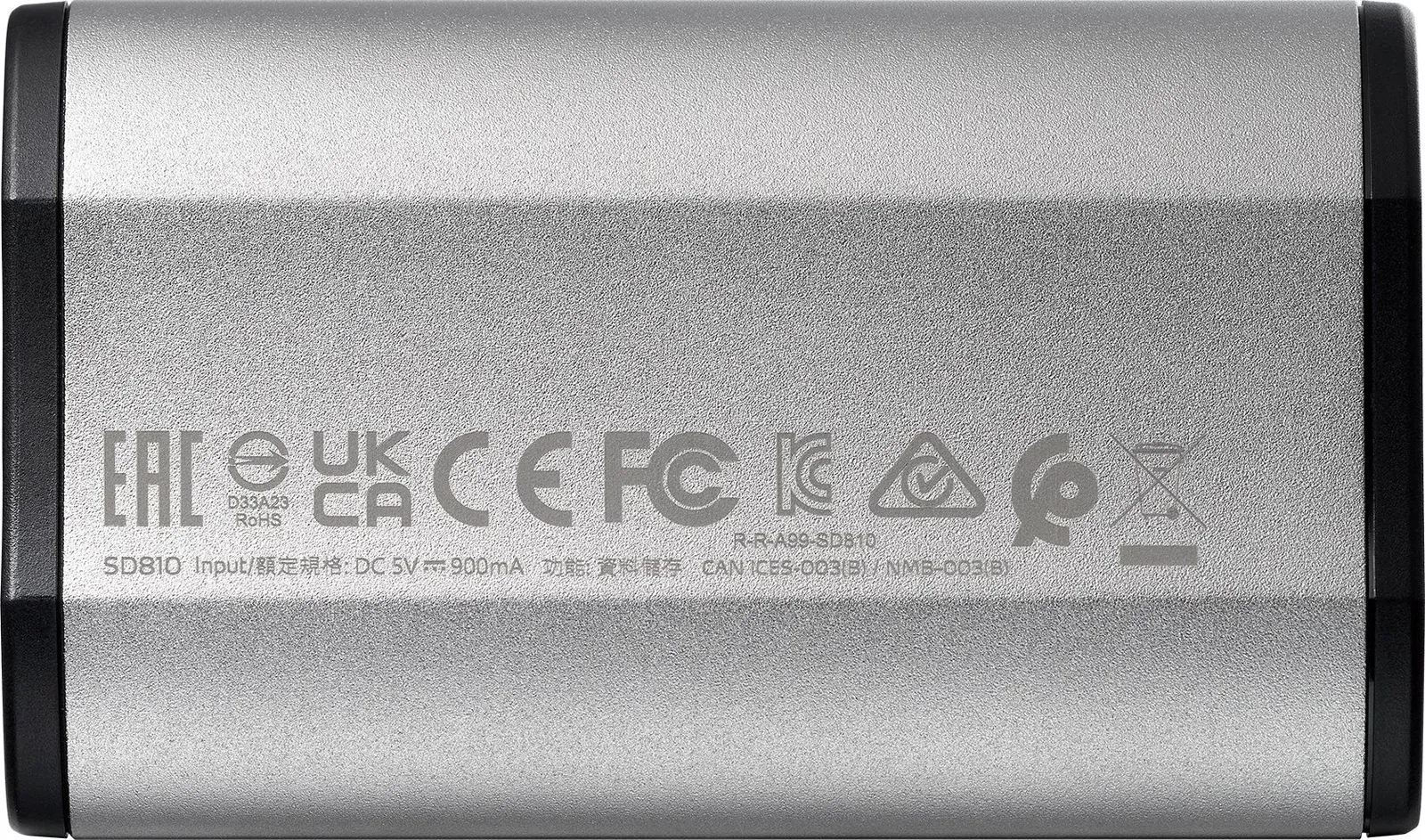 USB A-DATA SD810 серый - фото 2