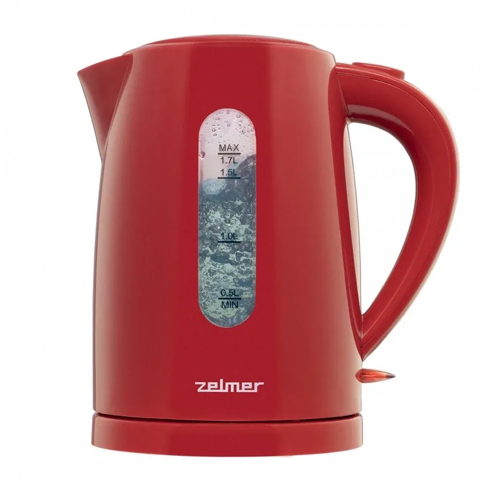 Чайник электрический Zelmer ZCK7616R 1.7л. 2200Вт красный корпус: пластик 71505149P - фото 1