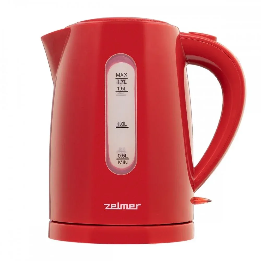 Чайник электрический Zelmer ZCK7616R 1.7л. 2200Вт красный корпус: пластик 71505149P - фото 2