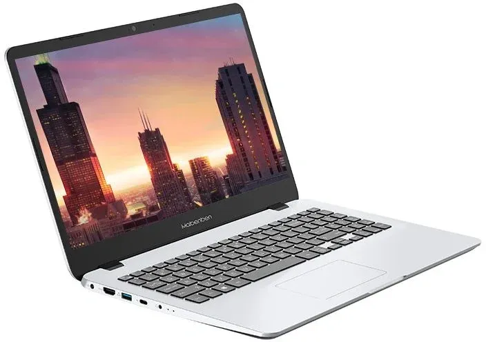 Ноутбук Maibenben M547 Pro Ryzen 7 Pro 4750U 8Gb SSD256Gb AMD Radeon Graphics 15.6 IPS FHD 1920x1080 Linux silver WiFi BT Cam 4450mAh M5471SA0LSRE1 - фото 3