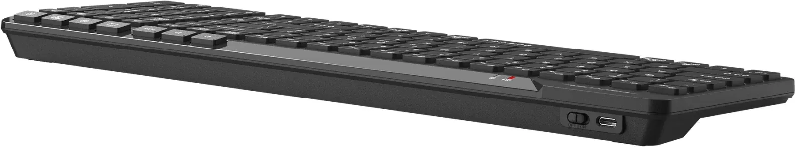 Клавиатура A4Tech FBK27C AS черный USB беспроводная BT/Radio slim Multimedia - фото 8