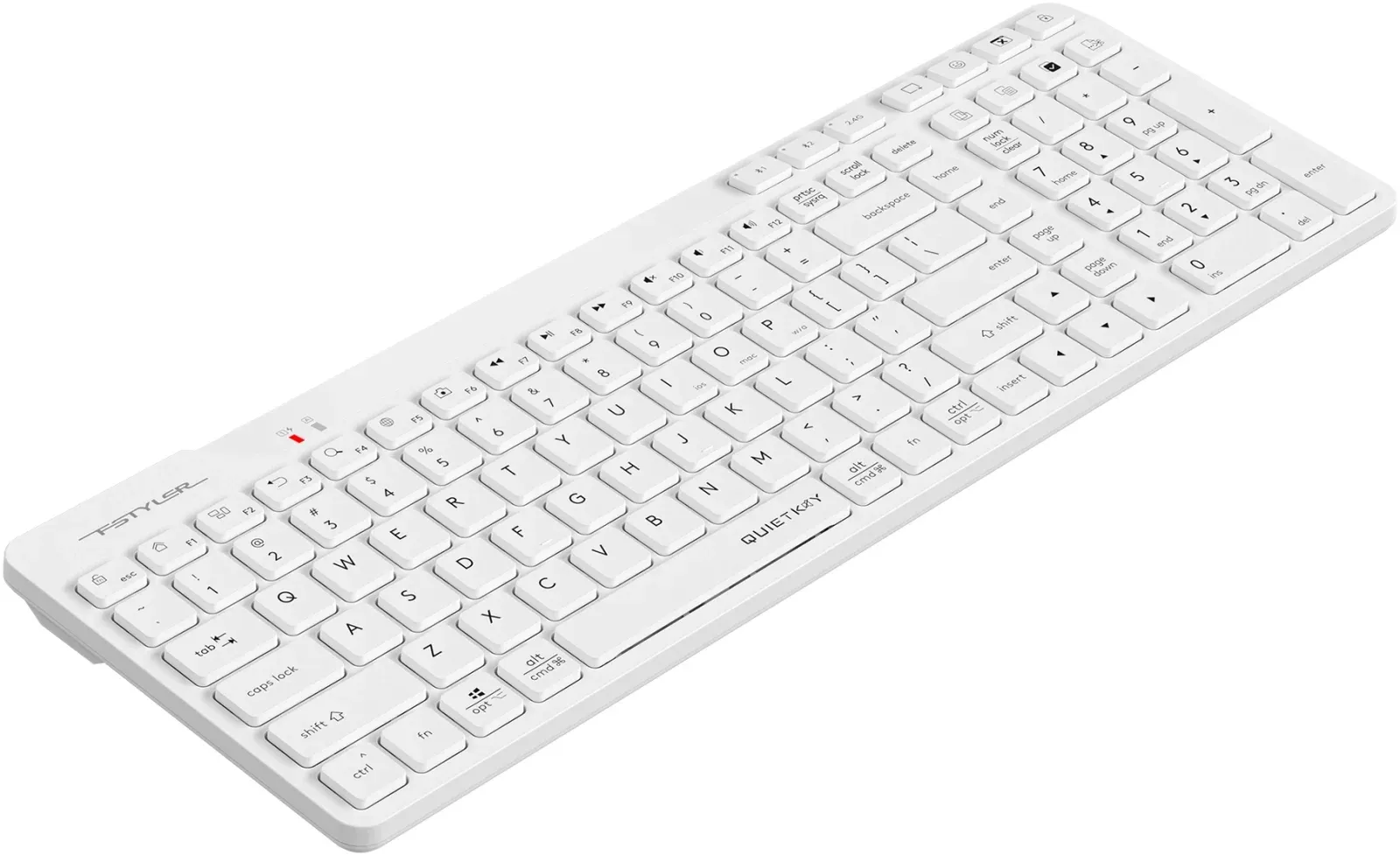 Клавиатуры A4TECH FBK27C AS белый - фото 4