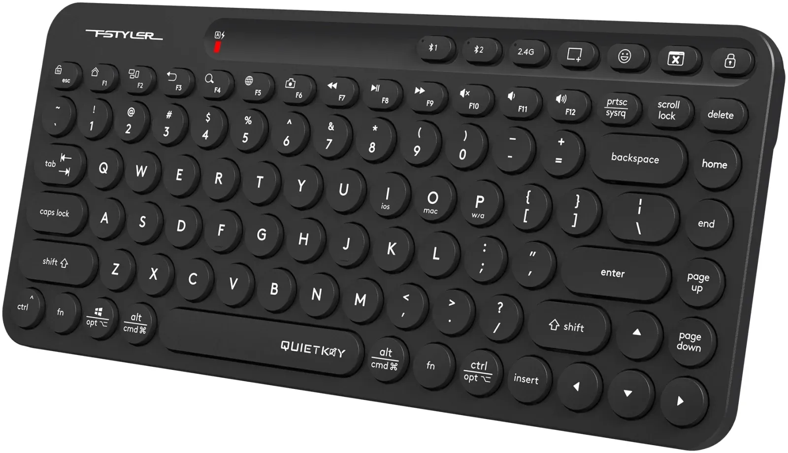 Клавиатуры A4TECH FBK36C AS черный - фото 3