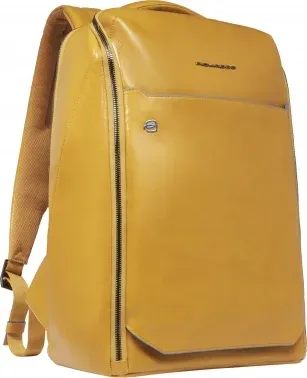 Рюкзак мужской Piquadro Blue Square CA6591B2/G шафрановый натур.кожа - фото 5