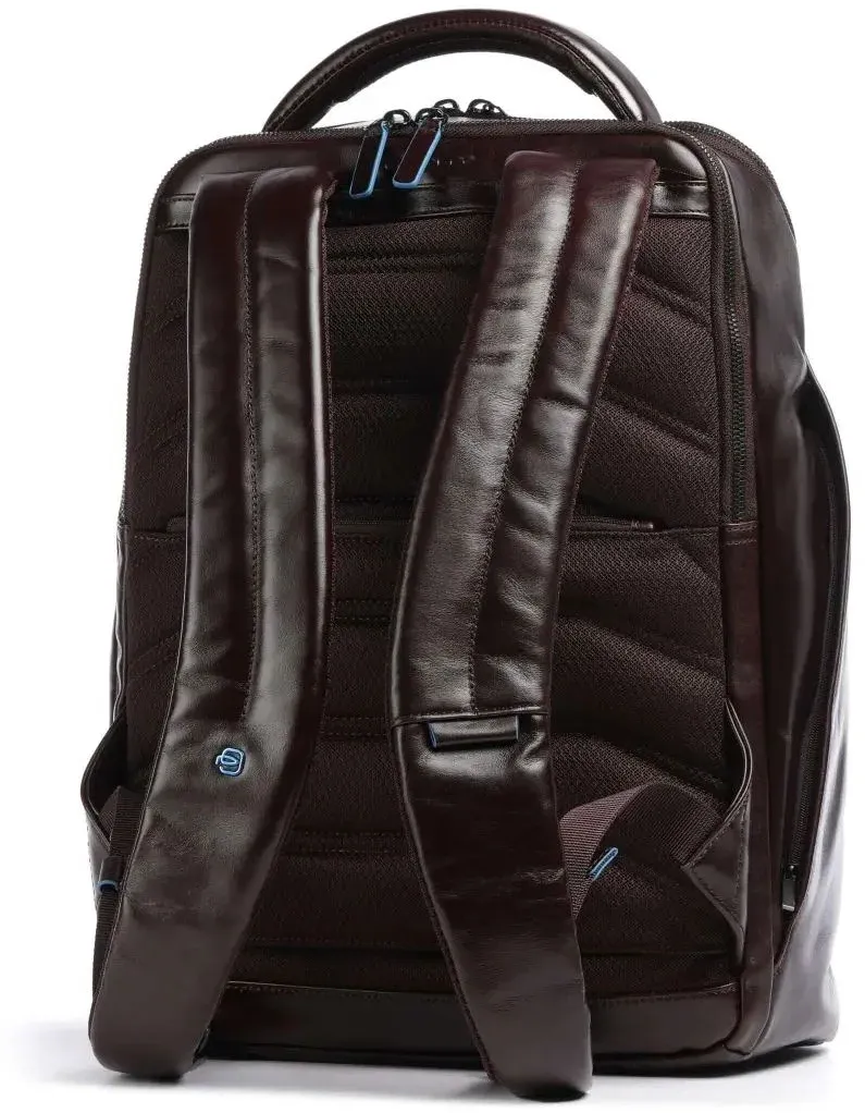 Рюкзак мужской Piquadro Blue Square CA6591B2/MO красное дерево натур.кожа - фото 2