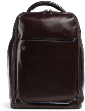 Рюкзак мужской Piquadro Blue Square CA6591B2/MO красное дерево натур.кожа - фото 5