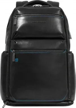 Рюкзак мужской Piquadro Blue Square CA6592B2BM/N черный натур.кожа - фото 4