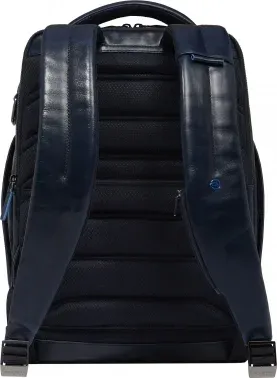 Рюкзак мужской Piquadro Blue Square CA6593B2/BLU2 темно-синий натур.кожа - фото 6