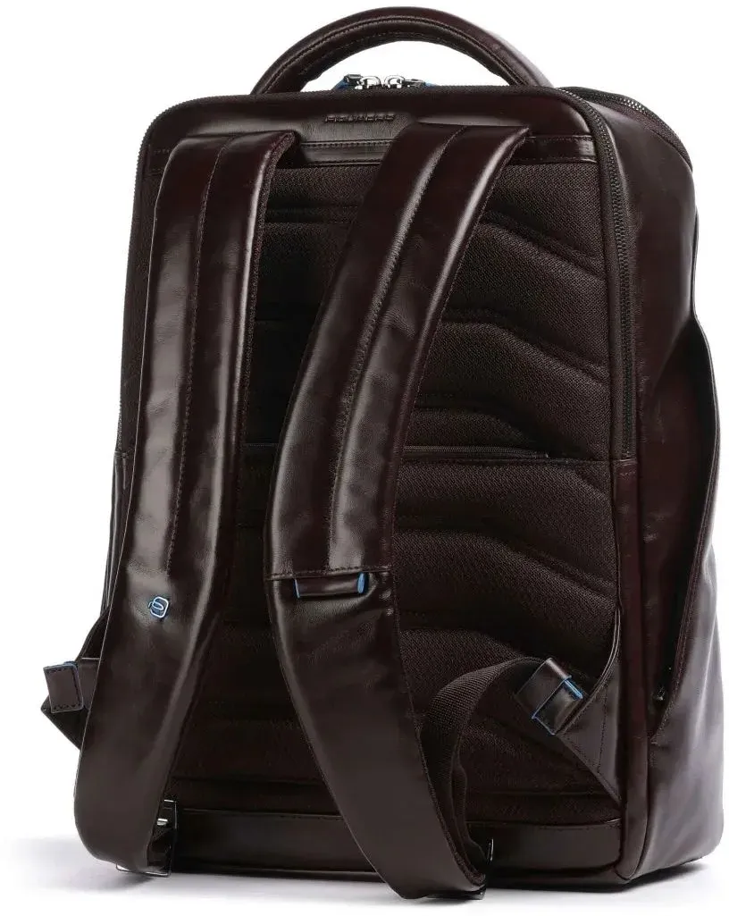 Рюкзак мужской Piquadro Blue Square CA6593B2/MO красное дерево натур.кожа - фото 2