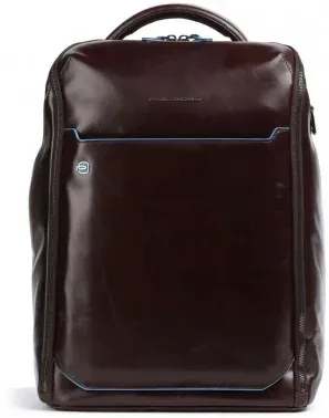 Рюкзак мужской Piquadro Blue Square CA6593B2/MO красное дерево натур.кожа - фото 5