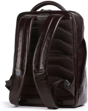 Рюкзак мужской Piquadro Blue Square CA6593B2/MO красное дерево натур.кожа - фото 6