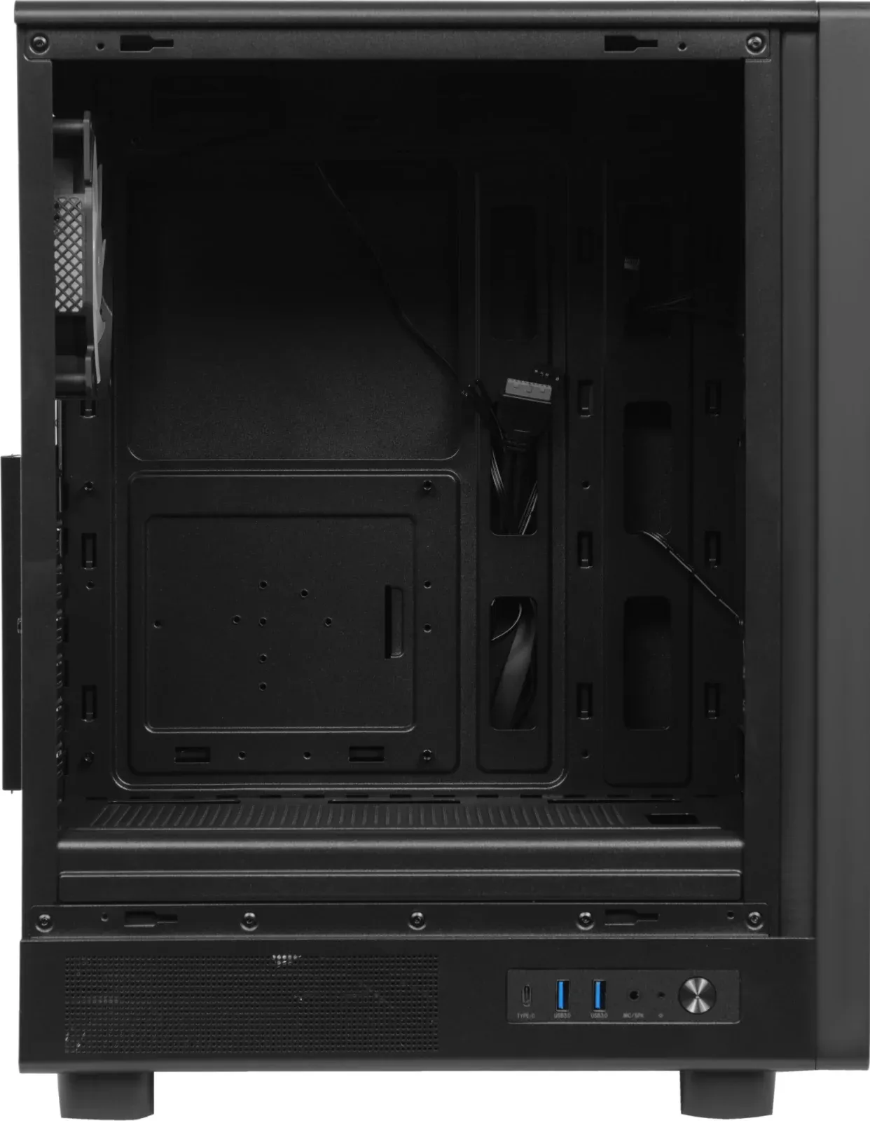 Корпус Formula Mana Dynamic черный без БП ATX 4x120mm 2x140mm 2xUSB3.0 audio bott PSU - фото 8