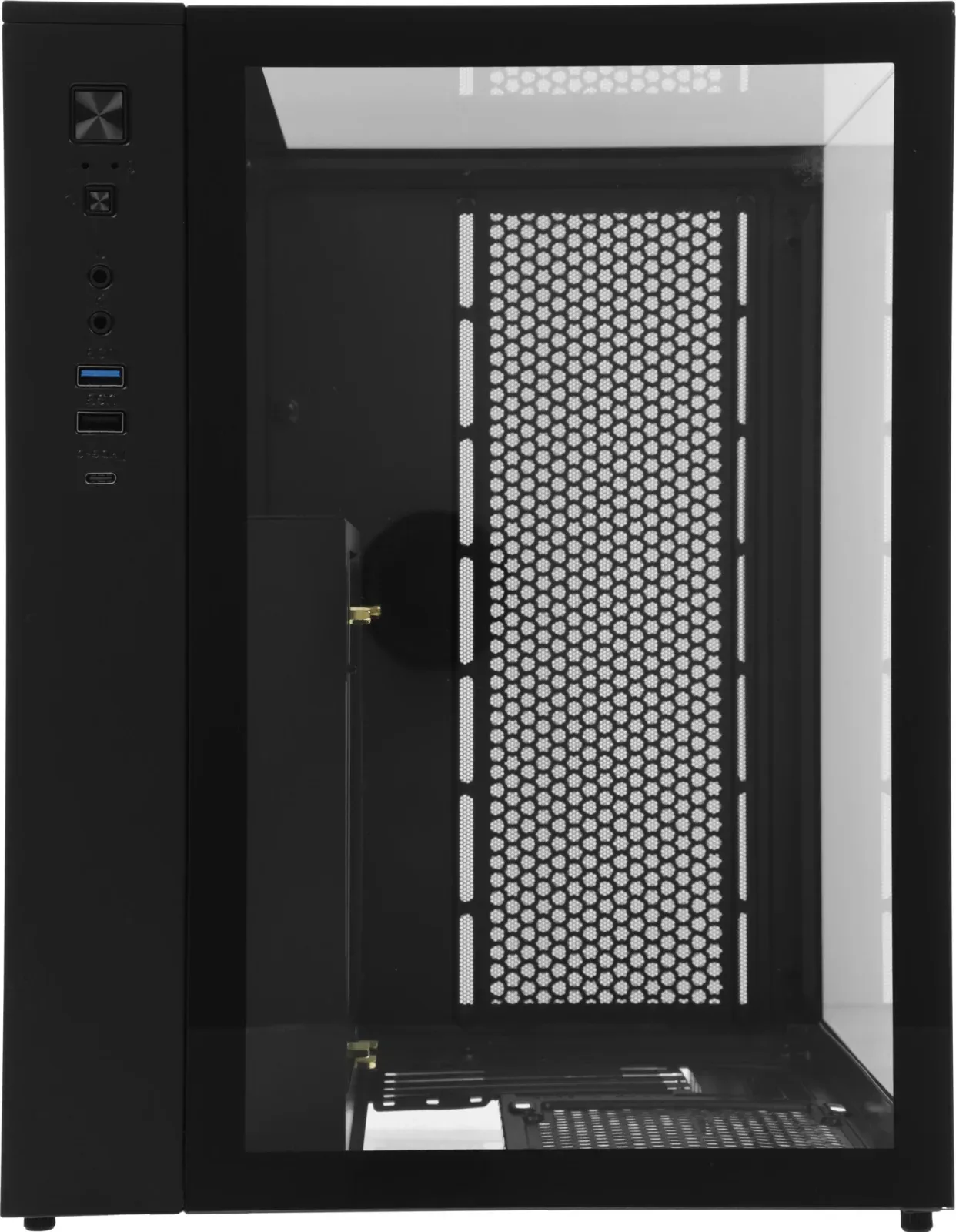 Корпус Formula Crystal Z9M черный без БП mATX 5x120mm 1xUSB3.0 audio bott PSU - фото 8