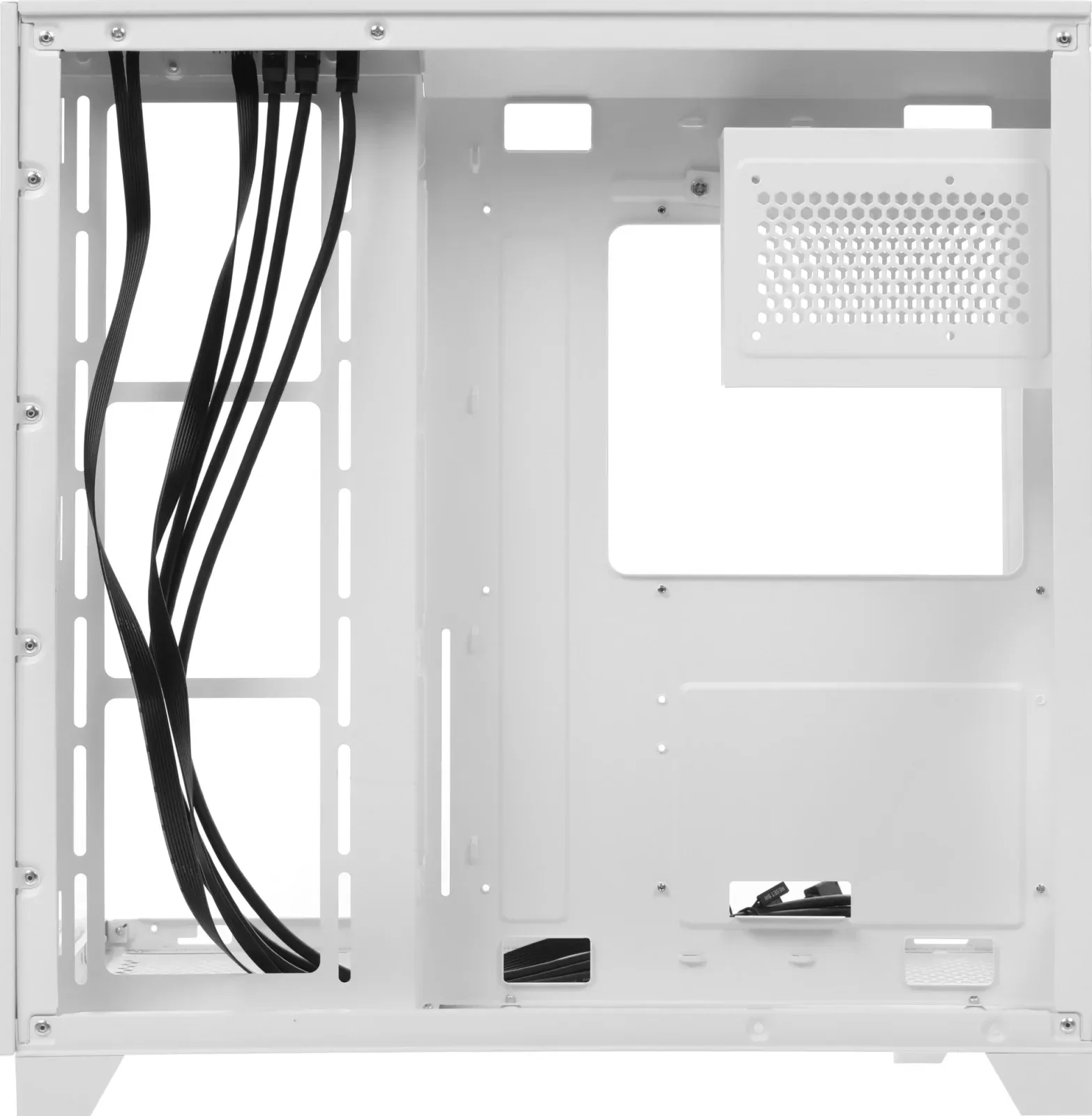 Корпус Formula Crystal Z9 белый без БП ATX 7x120mm 2xUSB3.0 audio bott PSU - фото 8